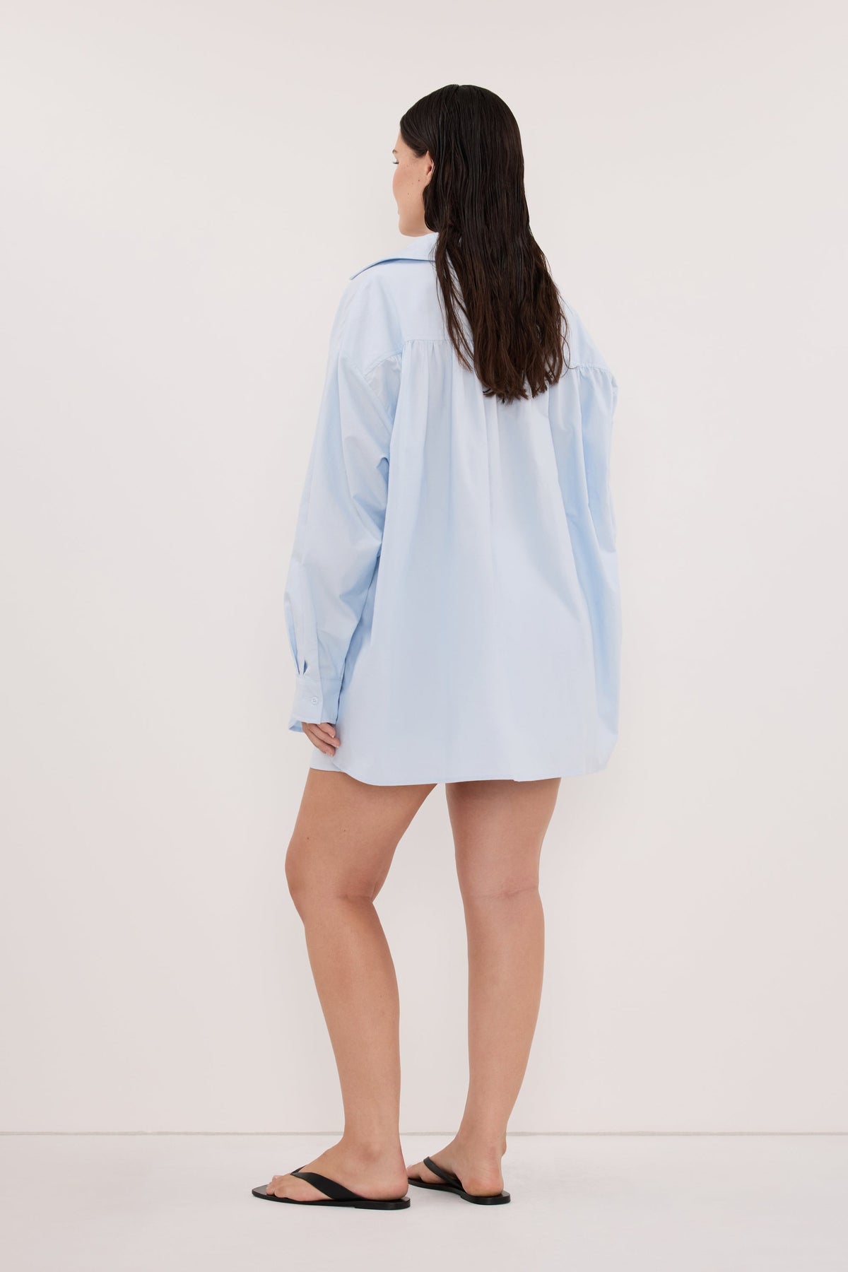 RHEA 2.0 ICE BLUE COTTON SHORT