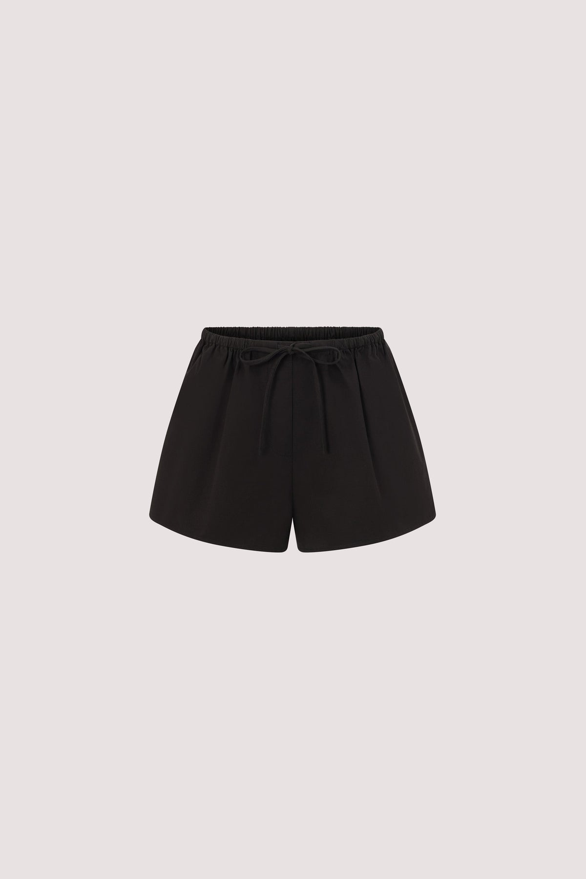 EDENA BLACK COTTON SHORT