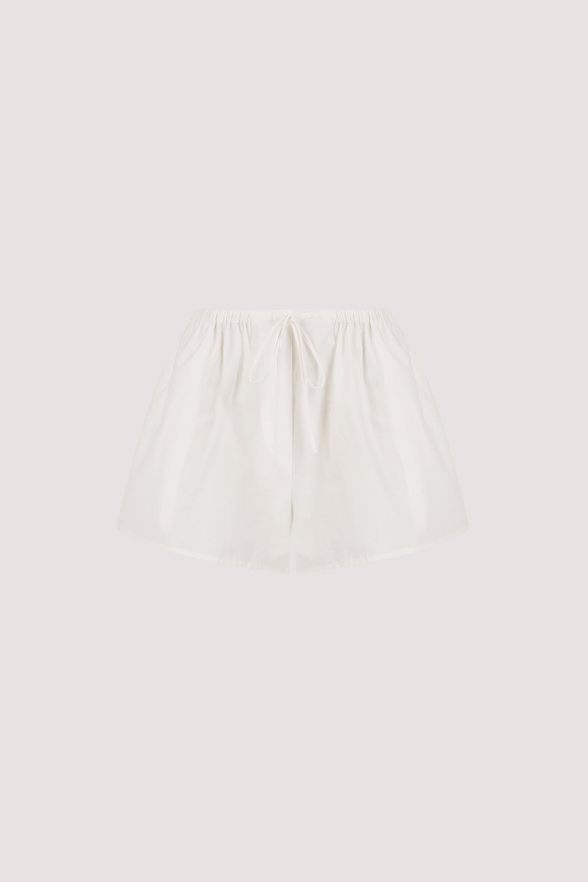 EDENA WHITE COTTON SHORT
