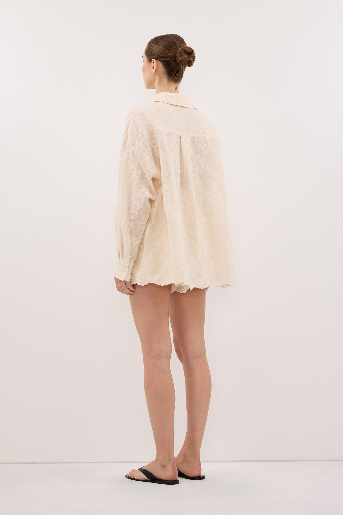 CORDELIA SANDSTONE RAMIE SHORT