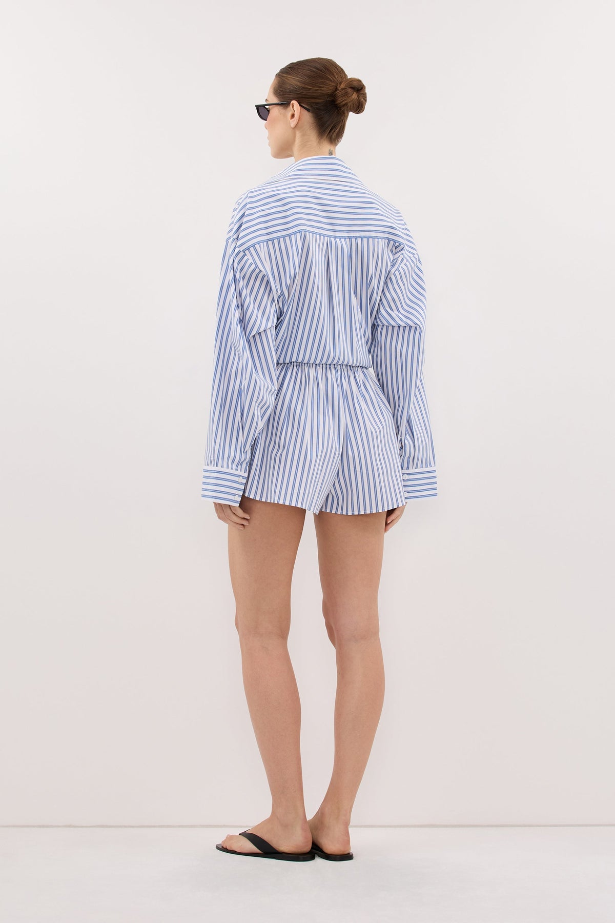 TALISE BLUE STRIPE SHORT