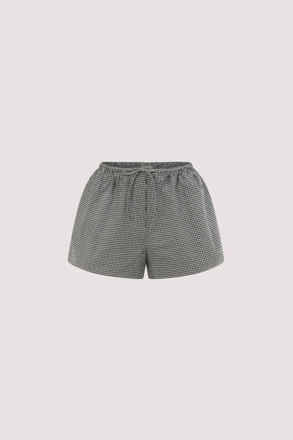 BRIONA GINGHAM COTTON SHORT