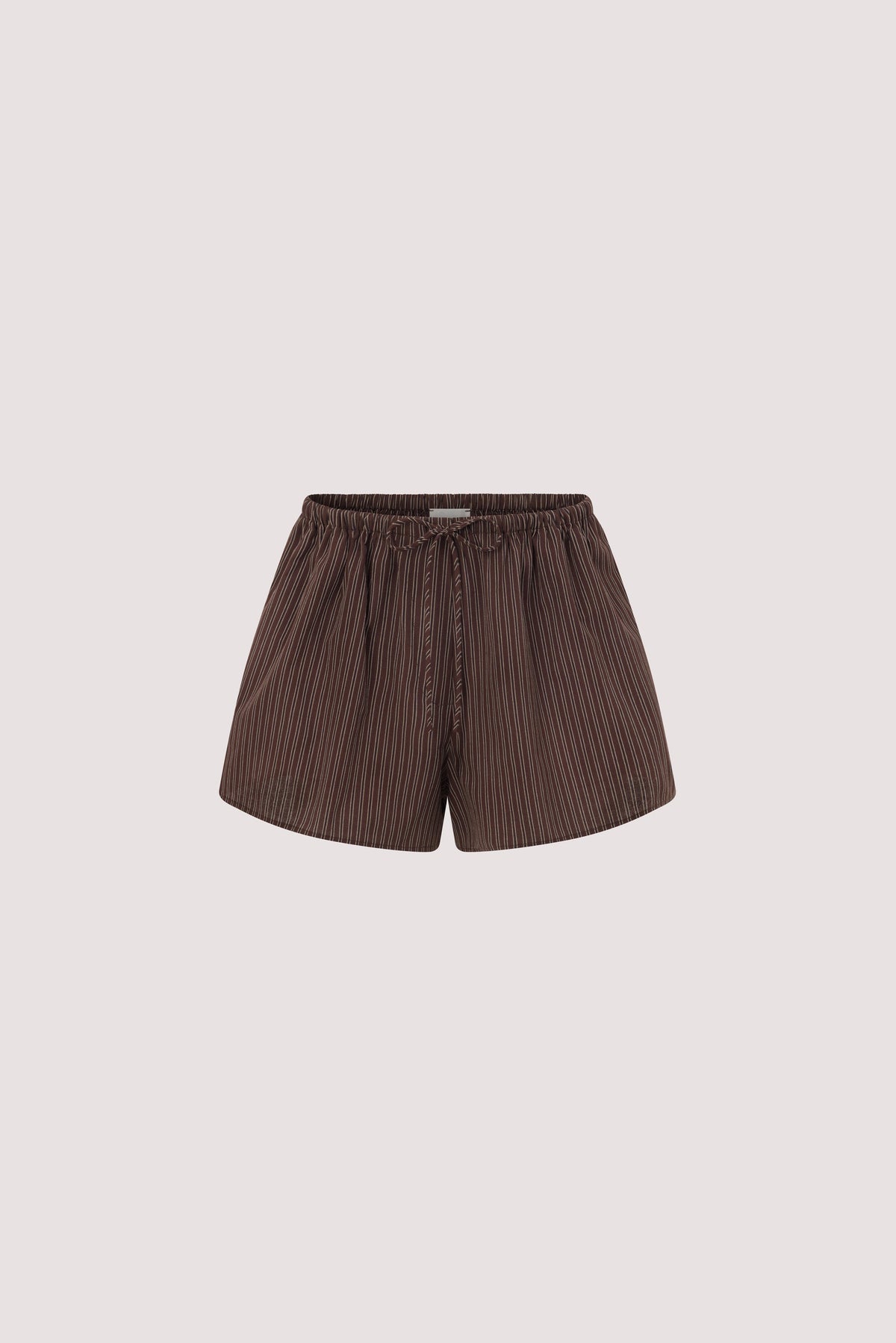 SOLACE CHOC STRIPE COTTON SHORT