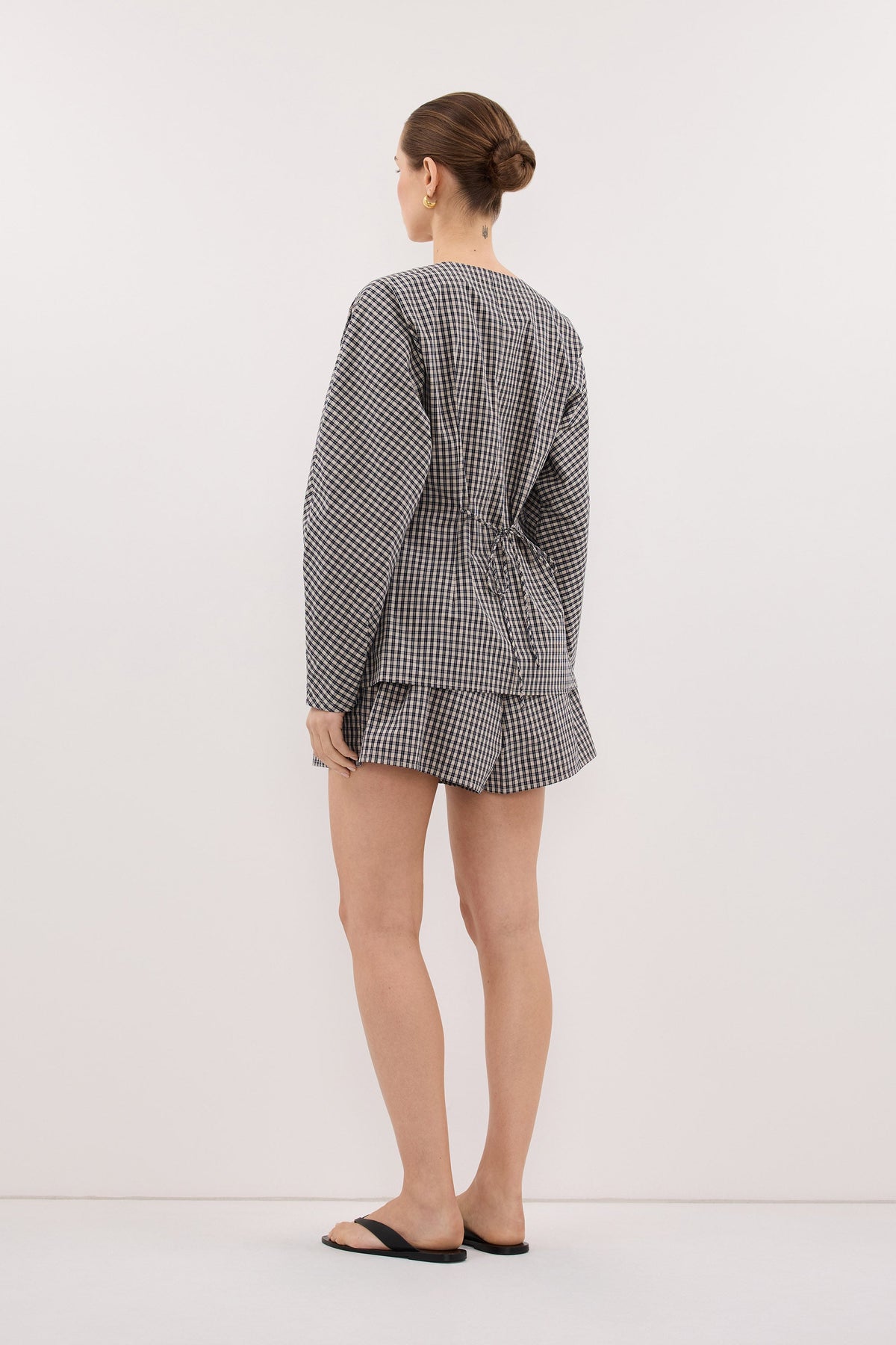 MATILDA INK CHECK SHORT