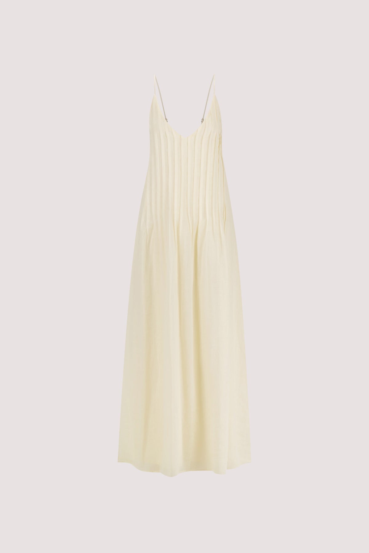 TAHLIA STRAW RAMIE MAXI DRESS