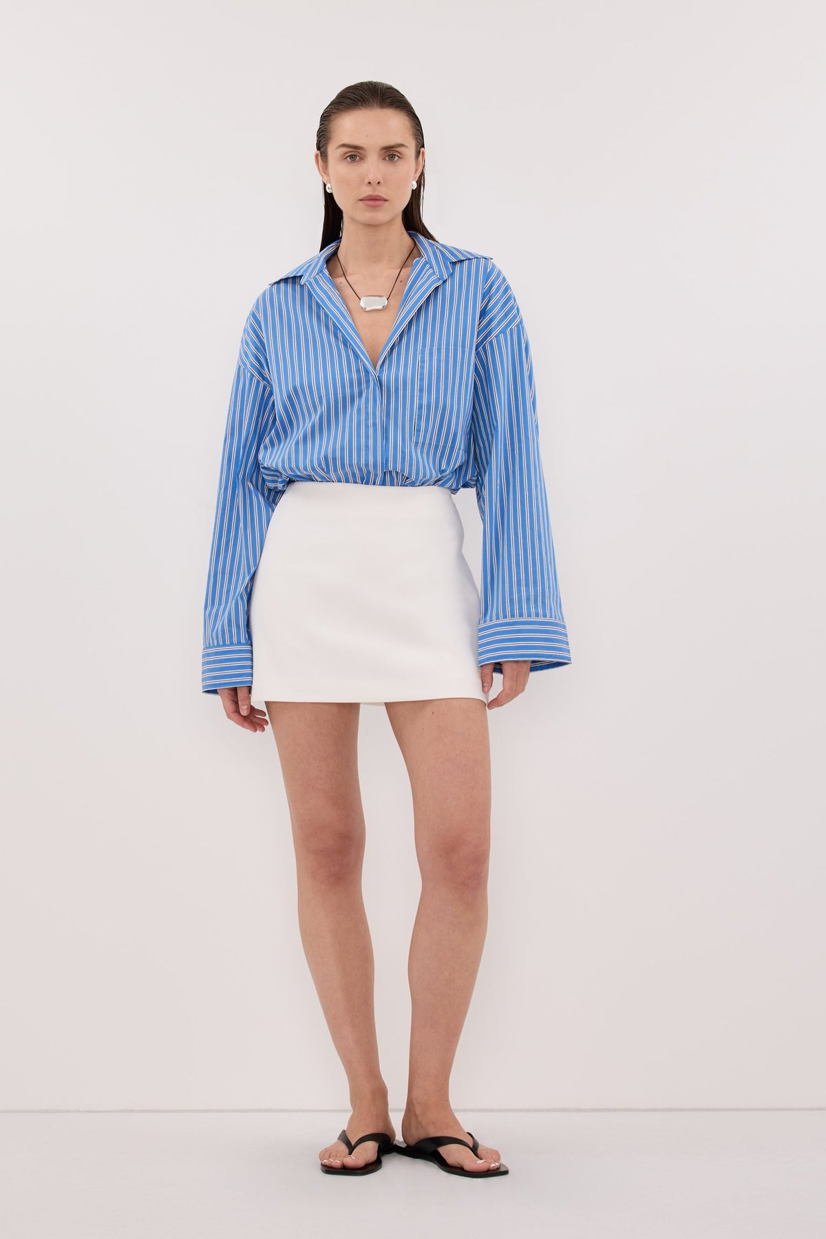 SOHO WHITE TAILORED SKORT