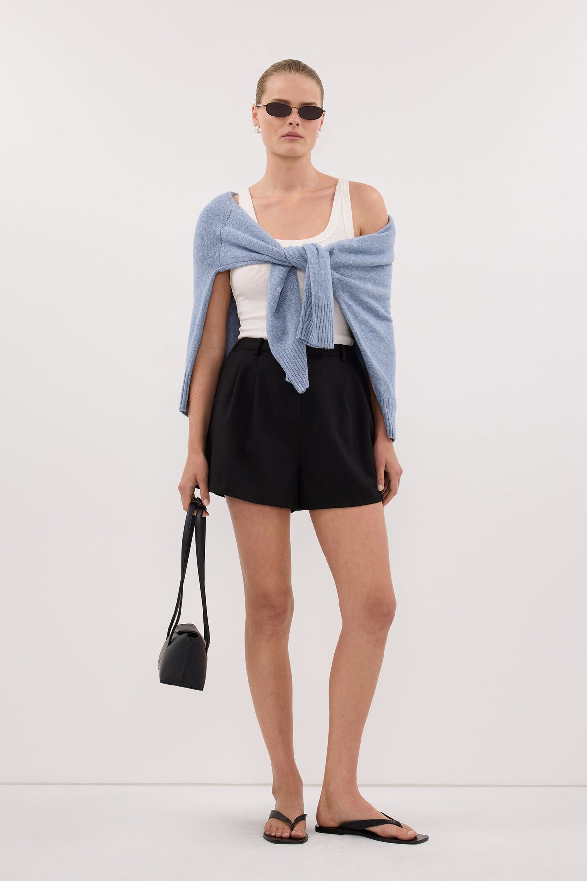 CYRUS BLACK TAILORED SHORT