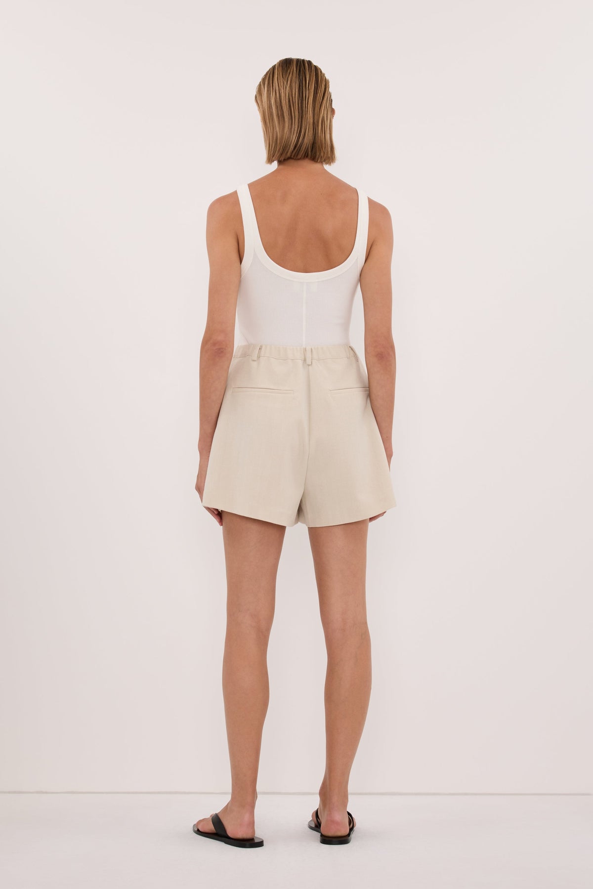 CYRUS BONE TAILORED SHORT