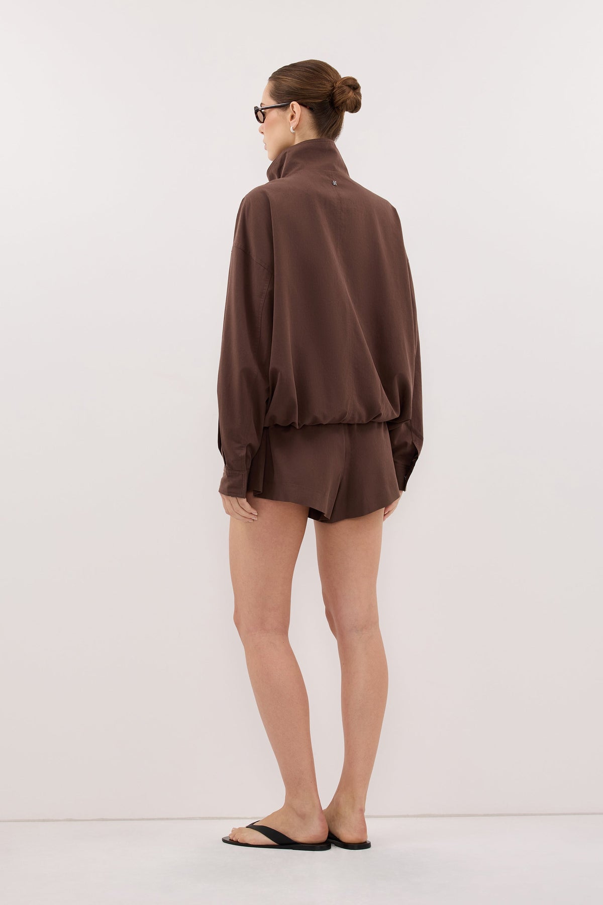 RORY MILK CHOC LIGHTWEIGHT TRACK SHORT