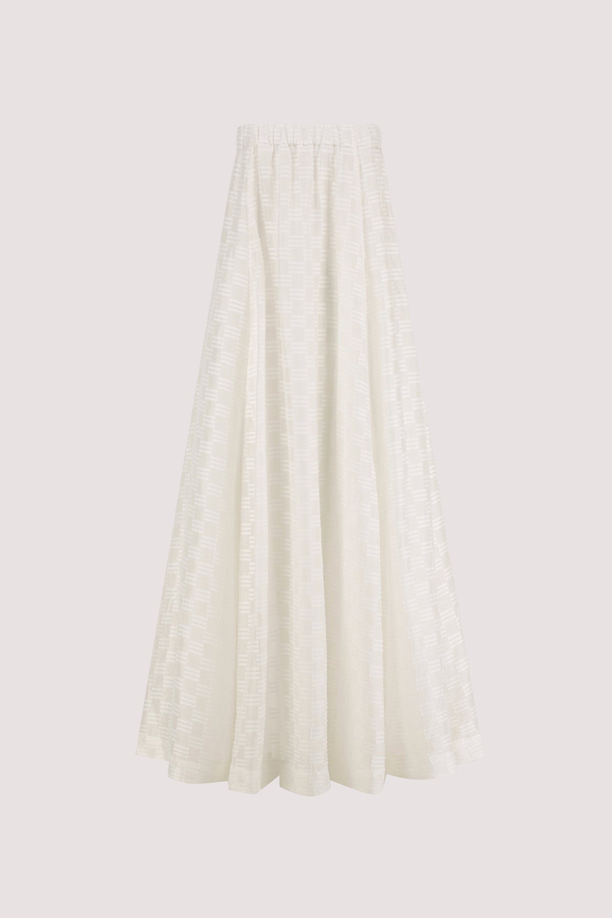 ELBA WHITE SHEER STRAPLESS DRESS
