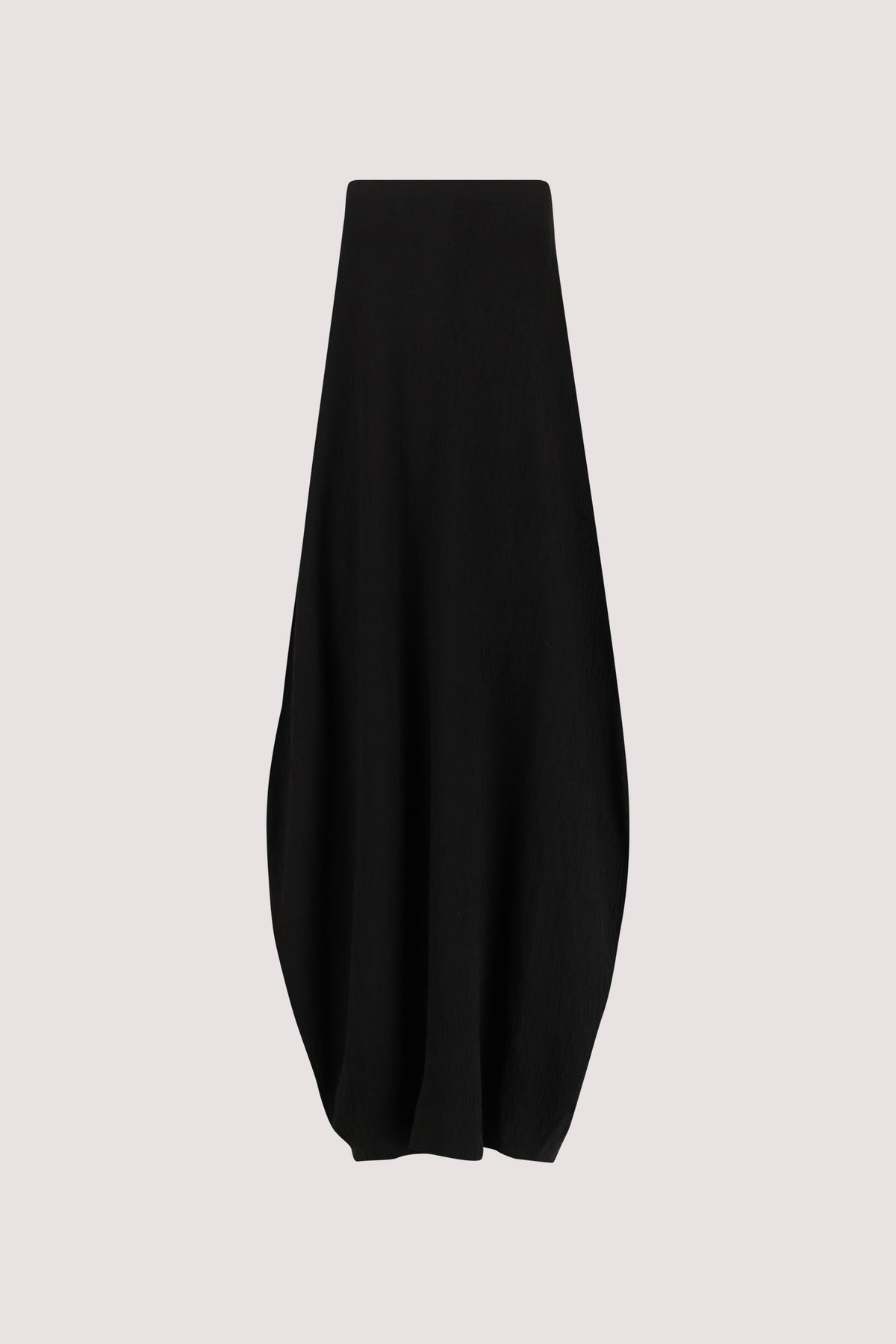 ALIAS BLACK TEXTURED KNIT STRAPLESS MIDI DRESS